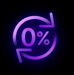 We cover your transaction costs — you keep 100% of your capital.